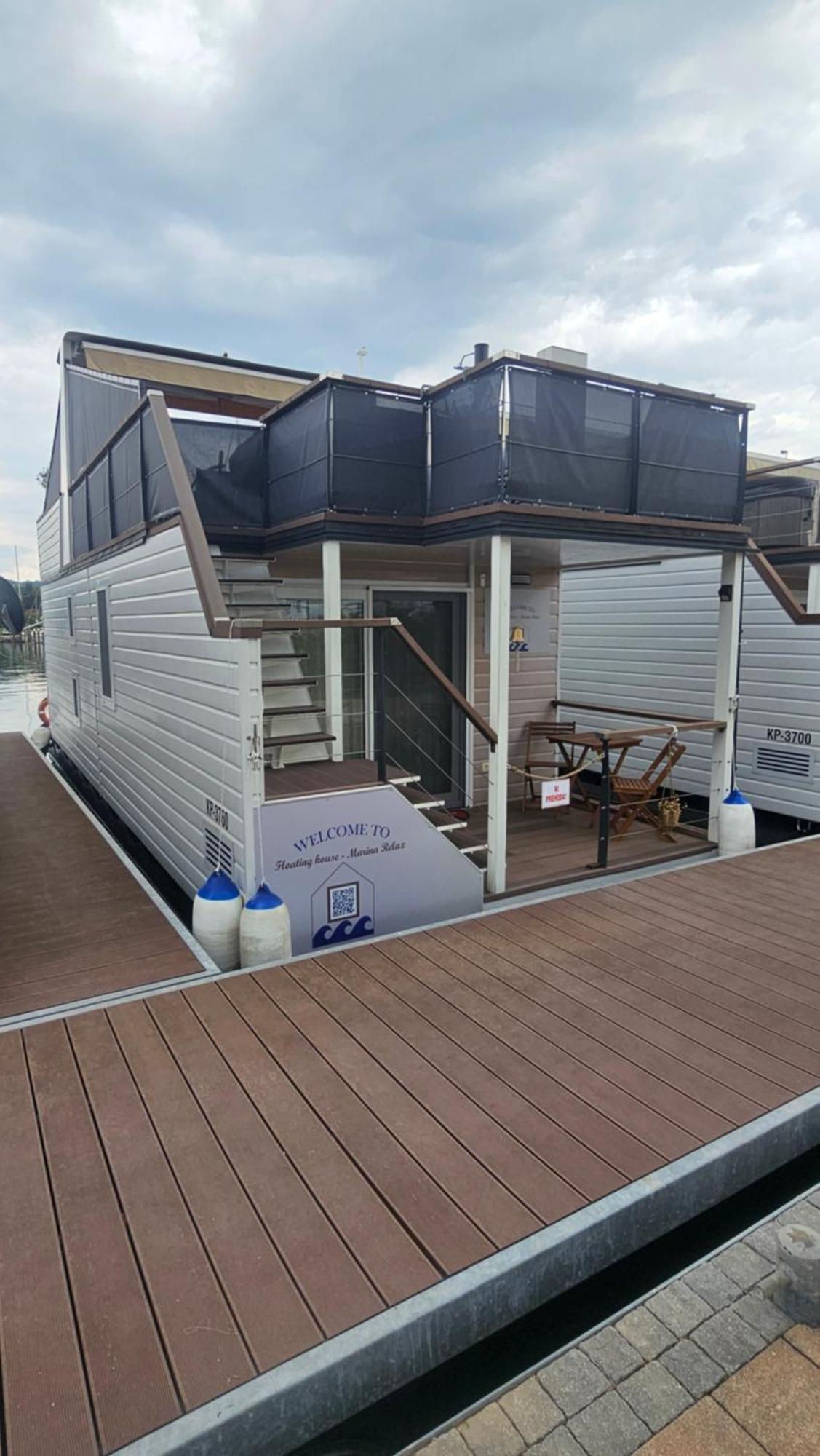 Floating House - Marina Relax Villa Portorož Dış mekan fotoğraf